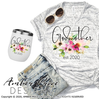 Godmother Est YEAR sublimation print file