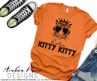 Here Kitty Kitty SVG PNG DXF Tiger King Clipart