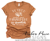 Retired under new management see grandkids for details SVG PNG DXF