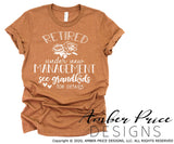 Retired under new management see grandkids for details SVG PNG DXF