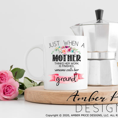 Just when a mother thinks her work is finsihed someone calls her grand png