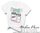 It's canning time mason jar SVG PNG DXF