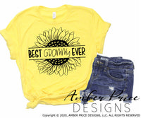 Best Grammy Ever sunflower SVG PNG DXF
