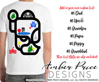 Racetrack Shirt SVG Father's day SVG, backscratching shirt SVG, PNG, DXF, cut file vector for cricut, silhouette cameo