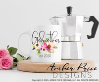 Godmother Est YEAR sublimation print file png