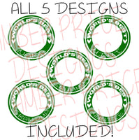 World's best nana, mimi, grammy, auntie startbucks ring SVG PNG DXF designs