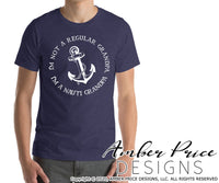 I'm not a regular grandpa I'm a nauti grandpa svg png dxf lake boating svg, nauti svg, nautical svg, father's day svg, navy svg, amber price design, cut file for cricut