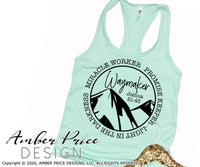 Waymaker SVG, way maker svg, miracle worker promise keeper light in the darkness svg, Joshua 24:15 svg, bible verse svg, scripture svg, christian svg, shirt design, Cricut cut file, silhouette, sublimation printable, hand lettered, png, dxf