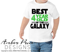 Best 4 year old in the galaxy SVG, Make your own Star wars birthday shirt for your 4th birthday with my unique Star Wars Birthday SVG cut file vector for cricut and silhouette cameo files. DXF and PNG sublimation file included. Cricut SVG Files for Cricut Project Ideas SVG Bundles Design Bundles | Amber Price Design