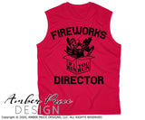 Firework Director SVG, If I run you run SVG, Funny 4th of July SVG, Fireworks clipart, Independence day, shirt for him, cut file for cricut