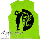 Best dad by Par SVG, Dad Golfing SVG, Golf SVG, Father's day svg, png dxf