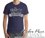 My favorite people call me grandpa svg, png, dxf, father's day svg, granpda svg, diy grandpa gift, vector cut file for cricut, amber price design