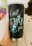 I will stab you svg png dxf