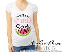 Don't eat watermelon seeds SVG PNG DXF