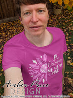 Breast cancer awareness SVG, In October we wear pink SVG, Breast Cancer Ribbon SVG, Breast Cancer sunflower SVG, PNG and DXF version also included. You will receive 1 zip file for our pink Breast cancer ribbon svg cancer survivor svg, Breast Cancer awareness month SVG Design bundles for cricut shirt | Amber Price Design