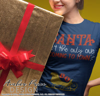 Santa isn't the only one coming to town SVG Christmas Maternity SVG for Twin Cute DIY Christmas Pregnancy reveal SVG file for all your DIY Maternity shirt! Announce you're expecting with our creative pregnancy shirt design! Our Pregnancy Announcement SVG is PERFECT for your pregnancy craft! PNG DXF | Amber Price Design