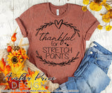 Thankful for stretch pants SVG Fall Pregnancy / Maternity SVG! Cute DIY Thanksgiving Pregnancy reveal SVG files for all your Maternity shirt projects! Announce your pregnancy with our creative fall maternity designs! Our Pregnancy Announcement SVGs for your pregnancy crafts! PNG DXF | Amber Price Design Design bundle
