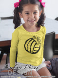 volleyball sister svg png dxf