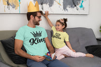 King Queen SVG PNG DXF