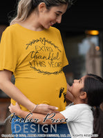 Extra thankful this year Pregnancy / Maternity SVG! Cute DIY Thanksgiving Pregnancy reveal SVG files for all your Maternity shirt projects! Announce your pregnancy with our creative fall maternity designs! Our Pregnancy Announcement SVGs are PERFECT for your pregnancy crafts! PNG DXF from Amber Price Deign Design bundle