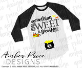 Something sweet is brewing svg png dxf halloween pregnancy maternity