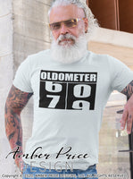 70th birthday SVG funny Oldometer SVG PNG DXF
