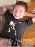 Dabbing Skeleton SVG PNG DXF Halloween design