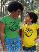 Volleyball mom svg volleyball game day svg png dxf