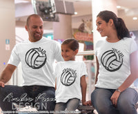 volleyball dad svg volleyball mom svg volleyball gameday svg
