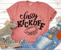 Classy til kickoff svg png dxf