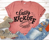 Classy til kickoff svg png dxf