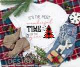 It's the most wonderful time of the year SVG Christmas SVG, Winter svg, buffalo check Christmas trees christmas ornament SVGs winter shirt craft, DIY Cricut and silhouette projects vector files, for home decor. SVG Silhouette SVG SVG Files for Cricut Project Ideas Simply Crafty SVG Bundles Vector | Amber Price Design 