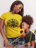 Best Mom Ever sunflower SVG PNG DXF