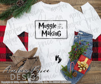 Muggle in the making SVG PNG DXF