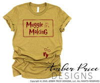Muggle in the making SVG PNG DXF Harry Potter Pregnancy SVG