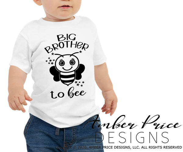 Big brother to bee SVG big bro announcement svg big brother shirt svg DIY new big bro shirt svg png DXF cricut silhouette pregnancy file