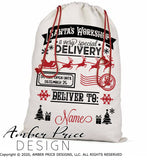 Santa Sack SVG, Santa Bag SVG, DIY Kid's Christmas Stocking SVG, Cricut Christmas svg Santa's Workshop SVG winter cut file DIY festive Holiday home decor Christmas gift bag SVGs, silhouette projects vector files SVG Silhouette SVG SVG Files for Cricut Project Ideas Simply Crafty SVG Bundles Vector | Amber Price Design 