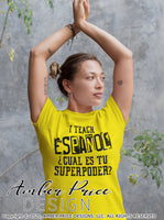 I teach spanish what's your superpower svg espanol teacher svg design cut file cricut silhouette teacher dxf png sublimation commercial use
