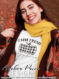 Farm Fresh Pumpkins SVG, Super cute women's Fall SVG, for DIY shirt, October SVG cut file for cricut, silhouette, DXF and PNG also included. EPS by request. Cute and Unique sublimation file. Cricut SVG Silhouette Files for Cricut Project Ideas, Simply Crafty SVG Bundles Design Bundles, Vectors | Amber Price Design