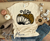 Sunflower Pumpkin SVG, Leopard print pumpkin SVG, Pumpkin Patch SVG Fall SVG, DIY women's Fall t-shirt SVG, October SVG cut file for cricut, silhouette DXF & PNG also. Cute Unique sublimation file. Cricut SVG Silhouette Files for Cricut Project Ideas, Simply Crafty SVG Bundles Design Bundles, Vectors | Amber Price Design
