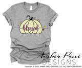 Blessed SVG, Super cute Pumpkins SVG, Pumpkin SVG, Fall SVG, for DIY October SVG cut file for cricut, silhouette, DXF and PNG also included. EPS by request. Cute and Unique sublimation file. Cricut SVG Silhouette Files for Cricut Project Ideas, Simply Crafty SVG Bundles Design Bundles, Vectors | Amber Price Design