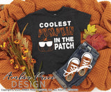 Coolest pumpkin in the patch SVG PNG DXF