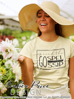 Spread the Gospel instead of Gossip SVG, png, dxf, cute Christian svg, christian shirt design SVG, hand lettered, scripture svg, design, bible verse svg, Cricut Silhouette cut file