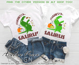 Thankfulsaurus SVG funny Thanksgiving dinosaur SVG for boys. DIY Thanksgiving shirt Kids dino clipart svg design cut file | silhouette. Cute fall DXF also included. Unique sublimation PNG file. Cricut SVG Silhouette Files for Cricut Project Ideas Simply Crafty SVG Bundles Design Bundles, Vectors | amberpricedesign.com
