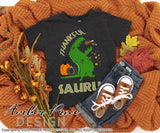 Thankfulsaurus SVG funny Thanksgiving dinosaur SVG for boys. DIY Thanksgiving shirt Kids dino clipart svg design cut file | silhouette. Cute fall DXF also included. Unique sublimation PNG file. Cricut SVG Silhouette Files for Cricut Project Ideas Simply Crafty SVG Bundles Design Bundles, Vectors | amberpricedesign.com