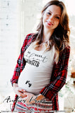 No more silent nights SVG Christmas Maternity SVG for winter! Cute Christmas Pregnancy reveal SVG file for your Maternity shirt project! Announce you're expecting with our creative twin pregnancy shirt design for winter! My Pregnancy Announcement SVG is PERFECT for your pregnancy craft PNG DXF Amber Price Design