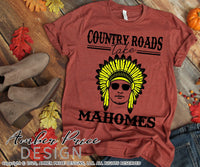 Country Roads take Mahomes SVG, Kansas City Chiefs SVG, Kansas City SVG, Chiefs Football SVG, KC SVG Chiefs kingdom svg file DIY Football shirt SVG, Mahomes SVG, Cricut SVG Silhouette SVG SVG Files for Cricut, Cricut Projects Cricut Project Ideas Simply Crafty SVG Bundles Design Bundles Vector | Amber Price Design