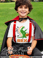 Spookysaurus Rex SVG PNG DXF Halloween Design
