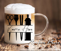 Hairdresser tools svg png dxf