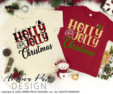 Have a Holly Jolly Christmas SVG, Cute Christmas svg, Buffalo check santa SVG, Buffalo Plaid Christmas home decor SVG designs DIY winter shirt craft, DIY silhouette projects vector files for home decor. SVG Silhouette SVG SVG Files for Cricut Project Ideas Simply Crafty SVG Bundles Vector | Amber Price Design 